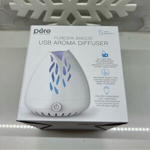 Pure Enrichment White USB Aroma Diffuser